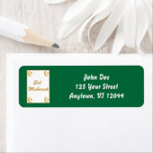 Eid Mubarak Eid al Fitr personaliseren Etiket (Insitu)