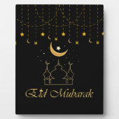 Eid Mubarak Eid Decoratie Tafelkaart Fotoplaat (Voorkant)