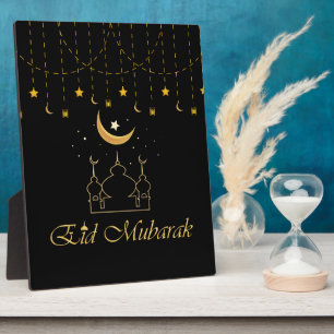 Eid Mubarak Eid Decoratie Tafelkaart Fotoplaat
