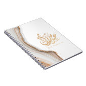 Eid Mubarak, Eid Gifts, Arabische kalligrafie Notitieboek (Rechterzijde)