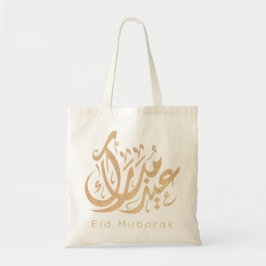 Eid Mubarak, Eid Gifts, Arabische kalligrafie Tote Bag