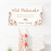 Eid Mubarak - Eigen islam - Startbord Spandoek (Insitu)