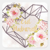 Eid Mubarak Elegance Sticker (Voorkant)