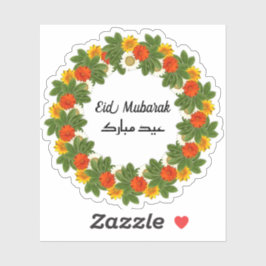 Eid Mubarak Engels Arabisch Sticker