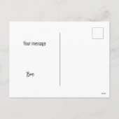 Eid Mubarak Familiefoto Feestdagenkaart (Achterkant)