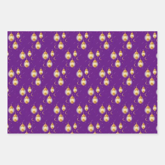 Eid mubarak fanoos inpakpapier vel (Voorkant 2)