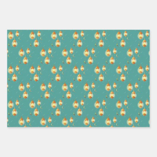 Eid mubarak fanoos inpakpapier vel (Voorkant 2)