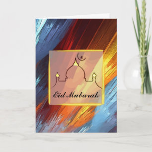 Eid Mubarak Feestdagen Kaart