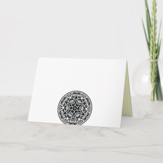 Eid Mubarak Feestdagen Kaart (Achterkant)