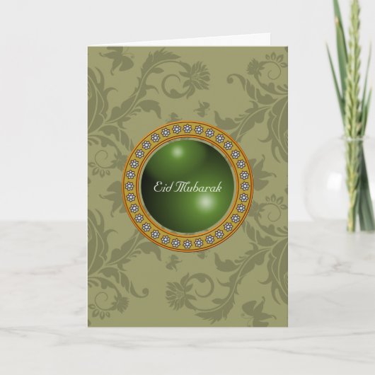 Eid Mubarak Feestdagen Kaart (Voorkant)