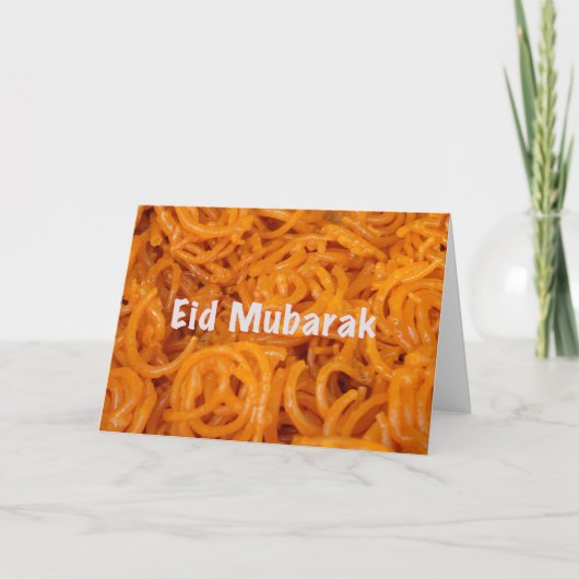 Eid Mubarak Feestdagen Kaart (Voorkant)