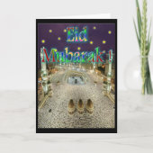 Eid Mubarak Feestdagen Kaart (Voorkant)