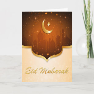 Eid Mubarak Feestdagen Kaart