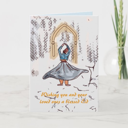 Eid Mubarak Feestdagen Kaart (Voorkant)