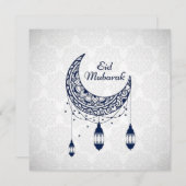 Eid Mubarak Feestdagenkaart (Voorkant / Achterkant)