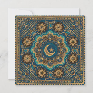 Eid mubarak feestdagenkaart