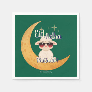 Eid Mubarak Feestviering Party  Servet