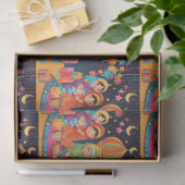 Eid Mubarak Festival Scene Inpakken Cadeaupapier Tissuepapier (Geschenk)