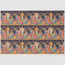 Eid Mubarak Festival Scene Inpakken Cadeaupapier