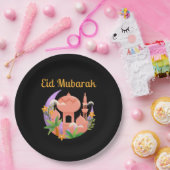 Eid Mubarak Floral Papieren Bordje (Feest)