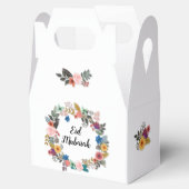 EID MUBARAK FLORAL WREATS FAVOR BOX BEDANKDOOSJES (Geopend)