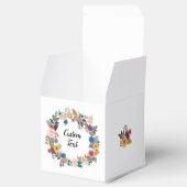 EID MUBARAK FLORAL WREATS FAVOR CUBE FAVOR BOX BEDANKDOOSJES (Geopend)