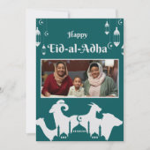 Eid Mubarak Foto voor oma Feestdagenkaart (Voorkant)