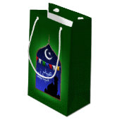 Eid Mubarak Garland Moon Klein Cadeauzakje (Achterkant Gekanteld)