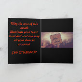 Eid Mubarak - Gelukkige EID - MoslimVakantie Feestdagen Kaart (Binnen)