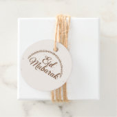 Eid mubarak gepersonaliseerde cadeaubijlage  bedankjes labels (In situ)