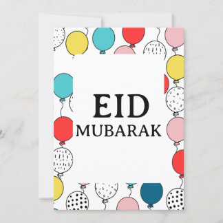 Eid Mubarak gevouwen wenskaart Kaart