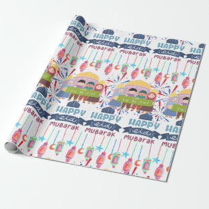 EID Mubarak Gift Cadeaupapier