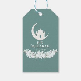 Eid Mubarak Gift Label 1447H Islamitische halve ma Cadeaulabel