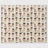 Eid Mubarak Gift Wrap Roll – Kids Celebration Cadeaupapier (Vlak)