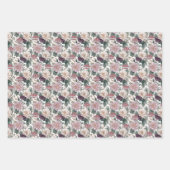 Eid Mubarak Gift Wrap Set – 3 Floral Designs  Inpakpapier Vel (Voorkant 2)