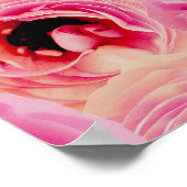 Eid Mubarak Golden Mosque Roos Blossom Paars Poster (Hoek)