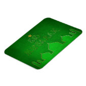 Eid Mubarak Green Gold Mosque Magneet (Linkerzijde)