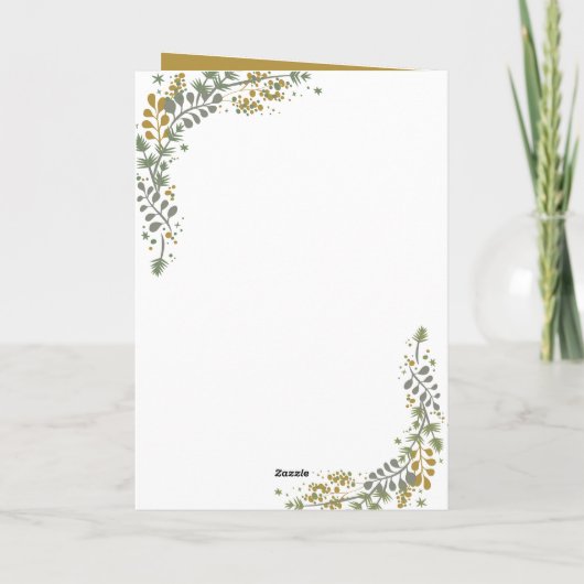 Eid Mubarak- groet bedankpas Bedankkaart (Achterkant)