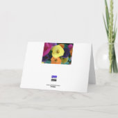 Eid Mubarak-groet Feestdagen Kaart (Achterkant)