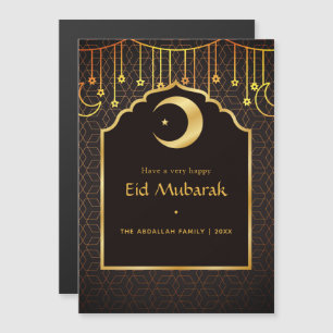 Eid Mubarak Groet Magnetische Uitnodiging