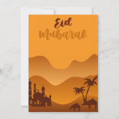 Eid Mubarak-groeten Feestdagenkaart (Voorkant)
