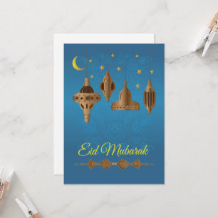Eid Mubarak-groeten Kaart