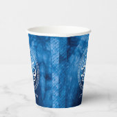 Eid Mubarak Groeten Wit Tekst Papieren Bekers (Rechts)