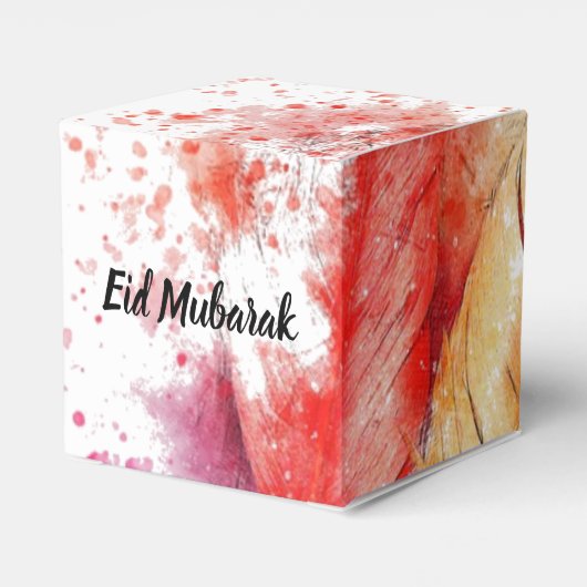 Eid Mubarak gunstbox Bedankdoosjes (Achterkant)