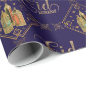 Eid Mubarak - Happy Eid - Ramadan Kareem Cadeaupapier (Rol Hoek)