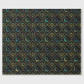 Eid Mubarak - Happy Eid - Ramadan Kareem Cadeaupapier (Vlak)