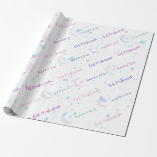 Eid Mubarak/Happy Eid/Ramadan Wrapping Paper Cadeaupapier