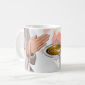 Eid Mubarak/Hijab Koffiemok (Voorkant links)