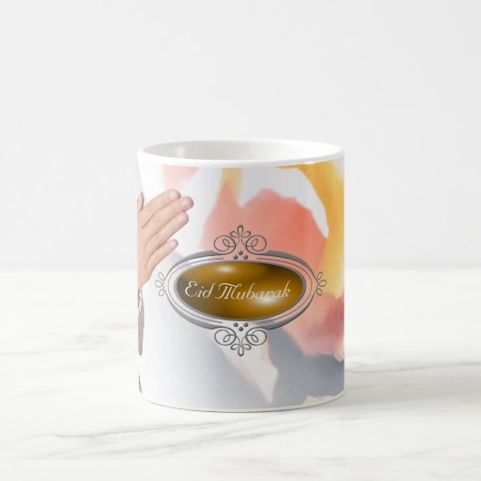 Eid Mubarak/Hijab Koffiemok (Center)