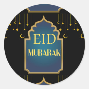 Eid Mubarak Ho Ronde Sticker